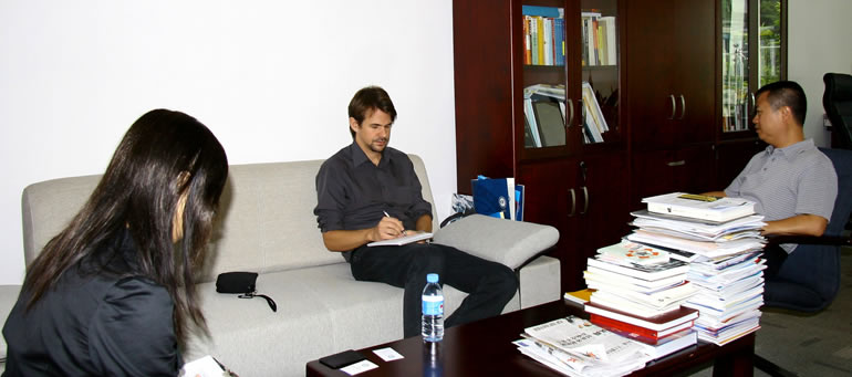 German newspaper Interview Vice President