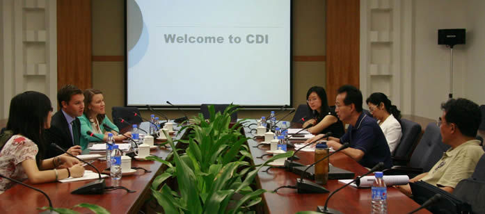 U.S. Officials Visited CDI