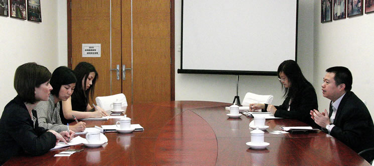 Australian Guests Visited CDI