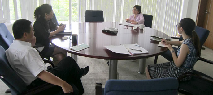 Chatham House Research Director Visited