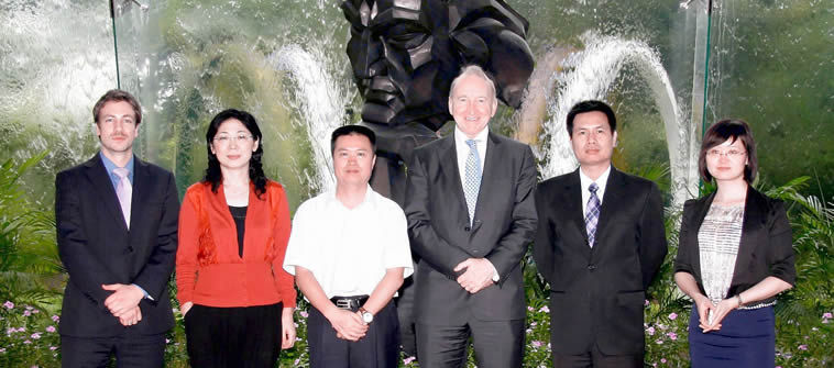 Global China Dialogue Representative Visited