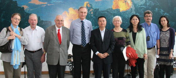 France-China Friendship Association Delegation Visited