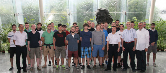 Switzerland Students Delegation Visited