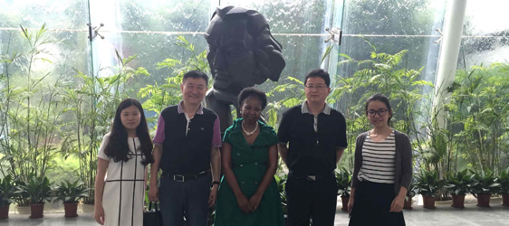 South African Scholar Visited CDI