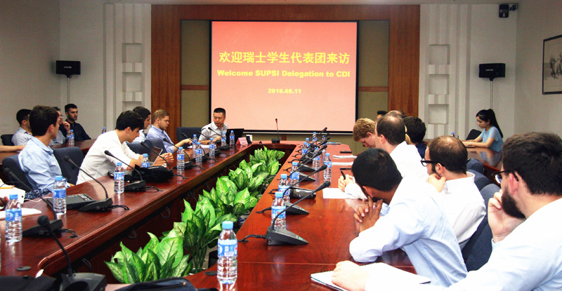 SUPSI Student Delegation Visited CDI