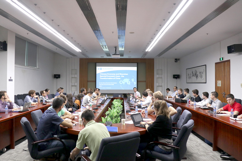Swiss Student Delegation Visits CDI