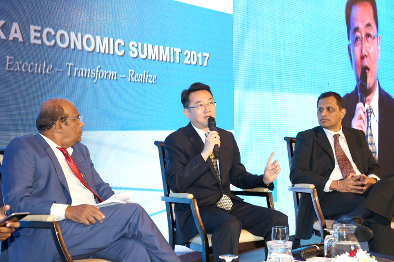 Dr. Qu Jian Attends the Sri Lanka Economic Summit 2017