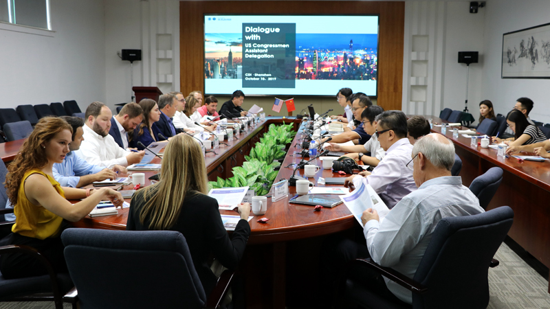 US Congressmen Assistant Delegation Visits CDI