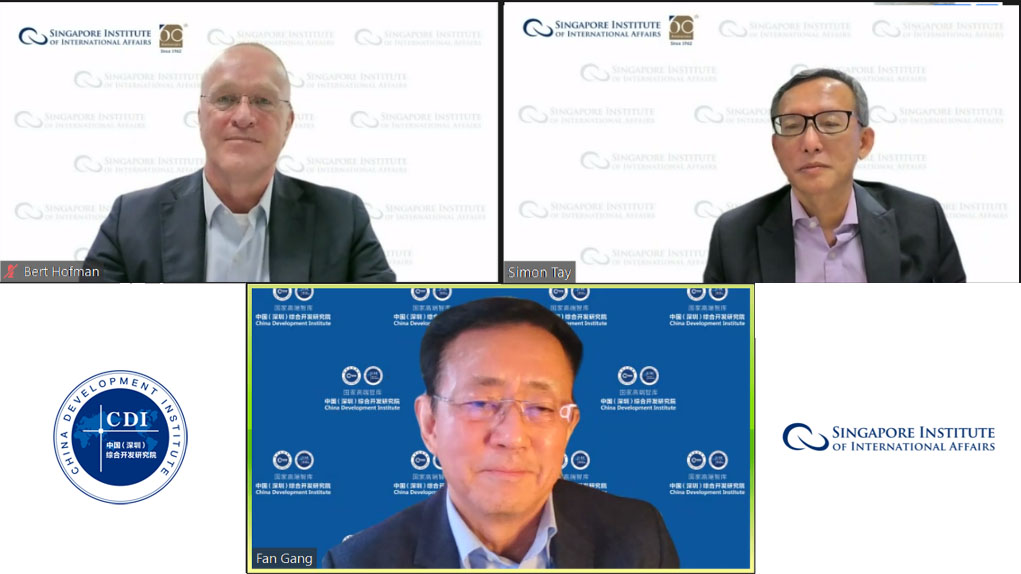 Outlook on China’s Economy: Dialogue between Fan Gang and Bert Hofman