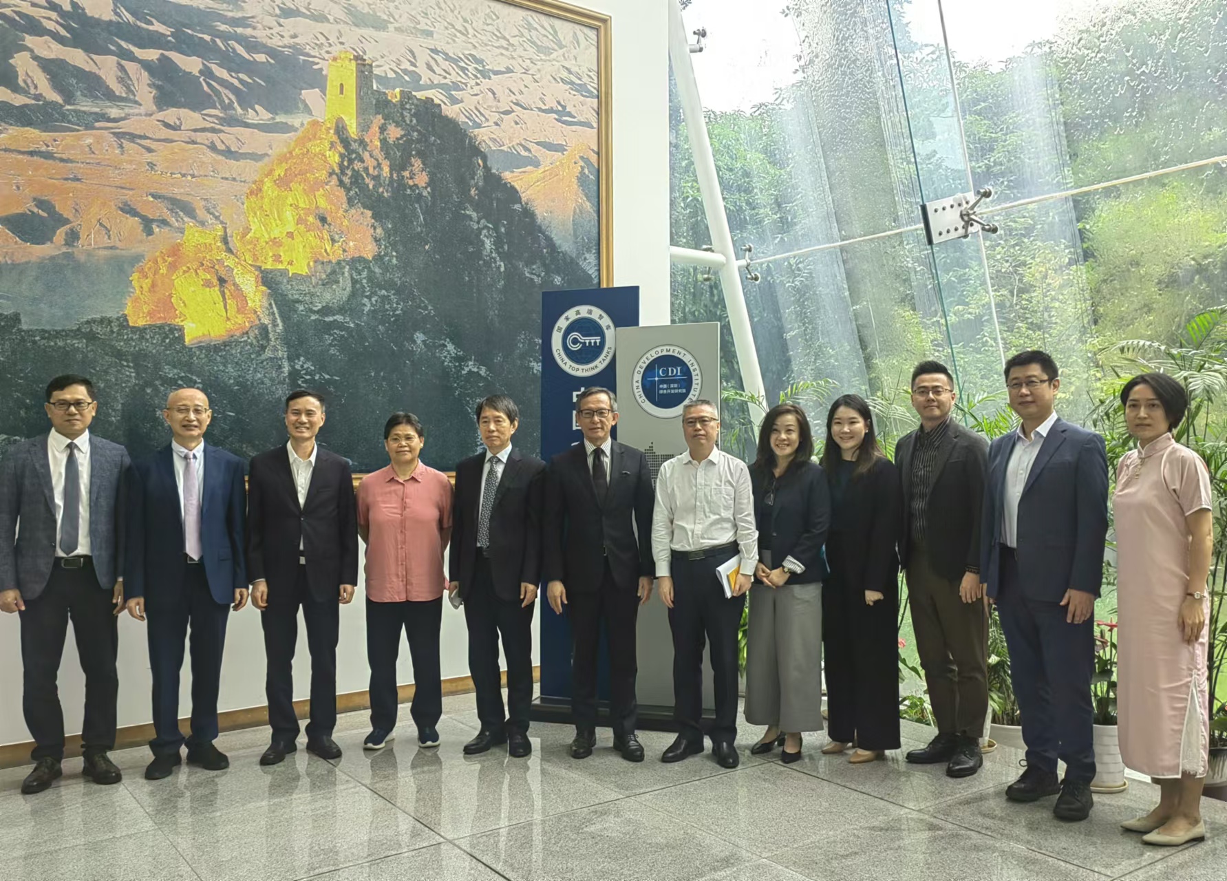 Singapore Institute of International Affairs Delegation Visited CDI