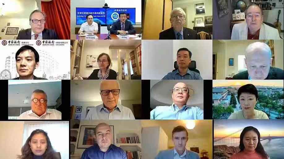 Technology cooperation between China and UK Webinar