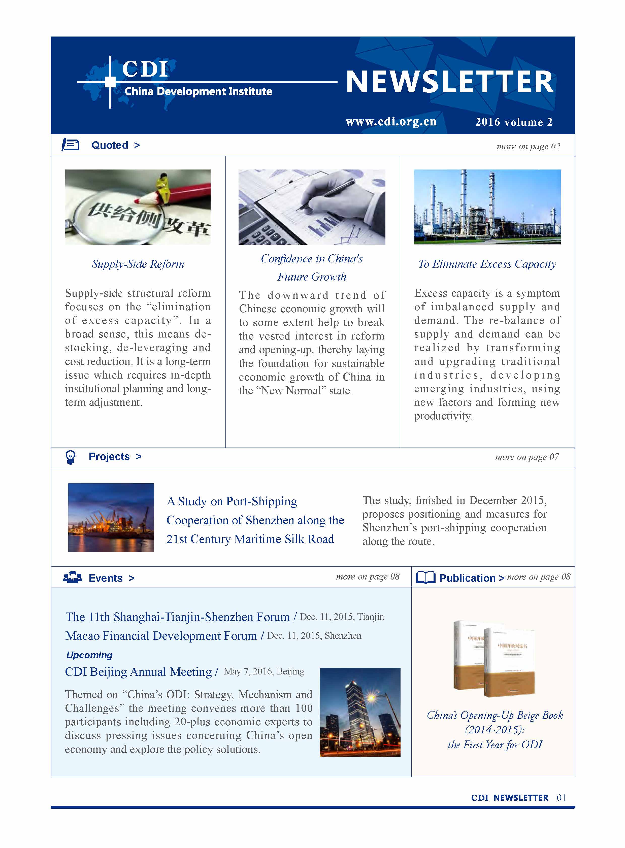 CDI Newsletter 2016 Vol 2
