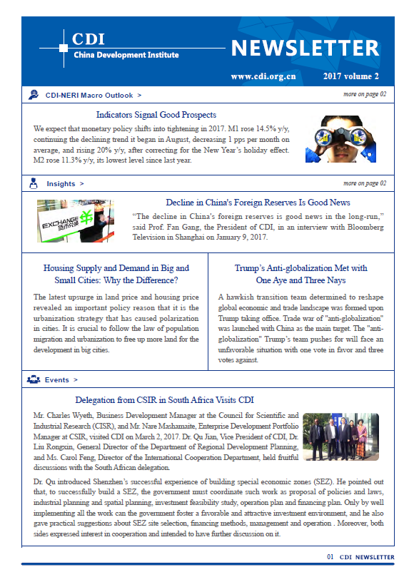CDI Newsletter 2017 Vol 2