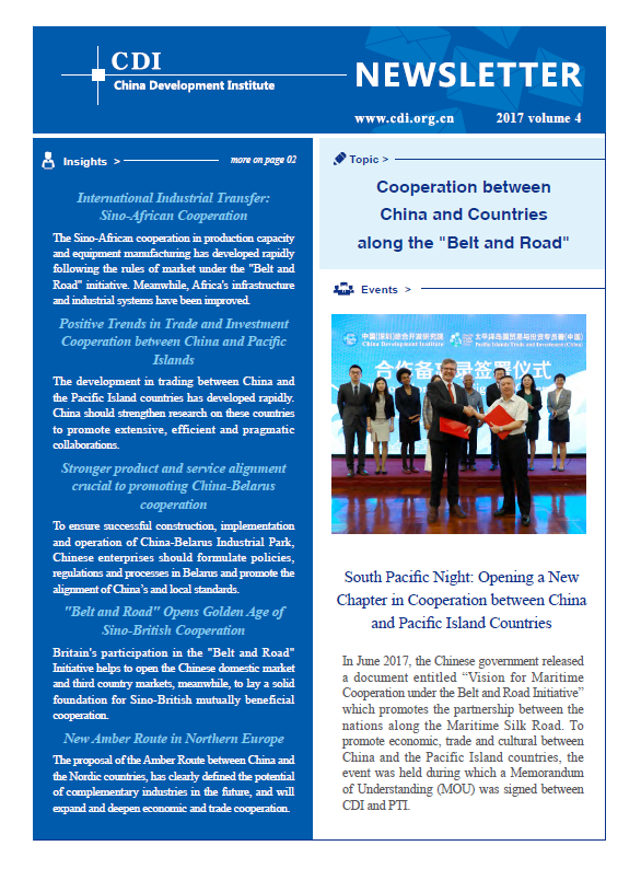 CDI Newsletter 2017 Vol 4