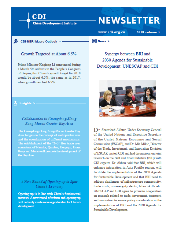 CDI Newsletter 2018 Vol 3