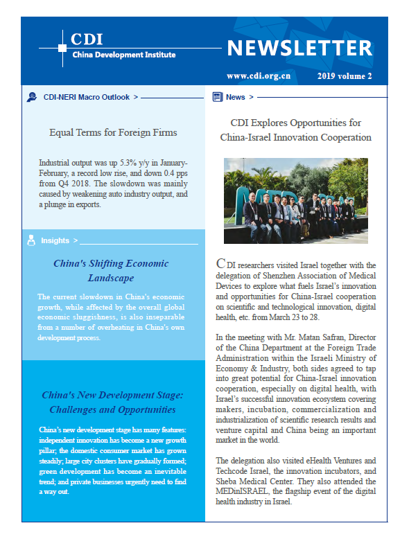 CDI Newsletter 2019 Vol 2