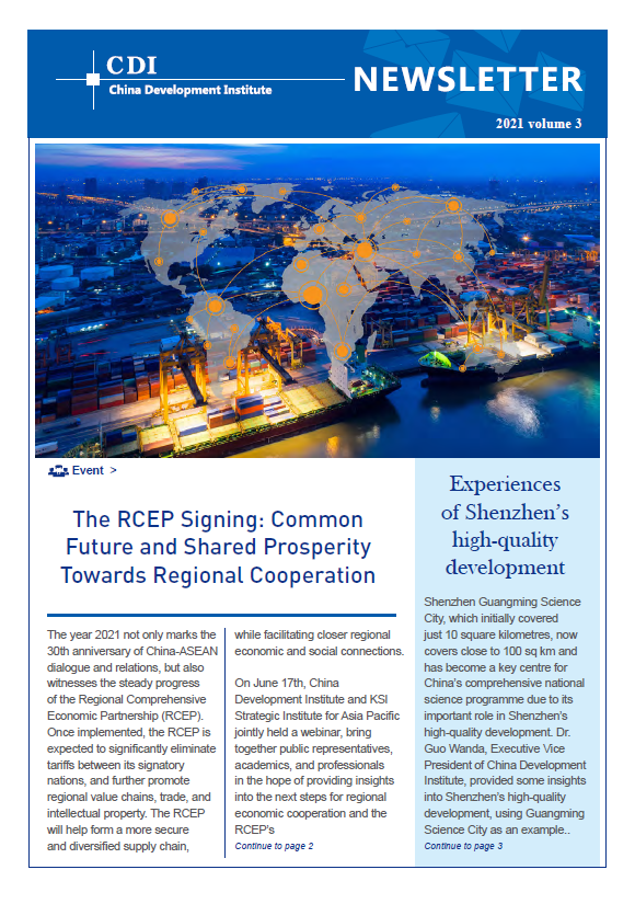 CDI Newsletter 2021 Vol 3
