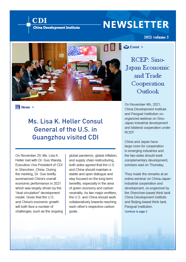 CDI Newsletter 2021 Vol 5